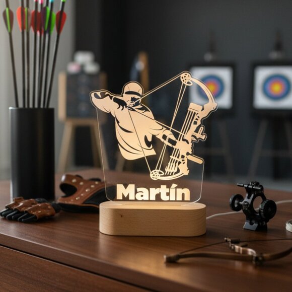 Custom Skate LED Lamp – Unique Nightlight for Skate Fans - Picture 8 of 8